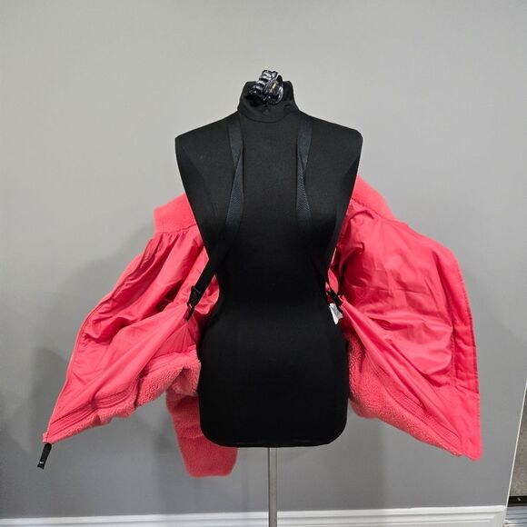 🐢 Nike Women’s Pink Therma-Fit Sherpa Full Zip Puffer Down Fill Jacket 🎿 - Picture 7 of 17